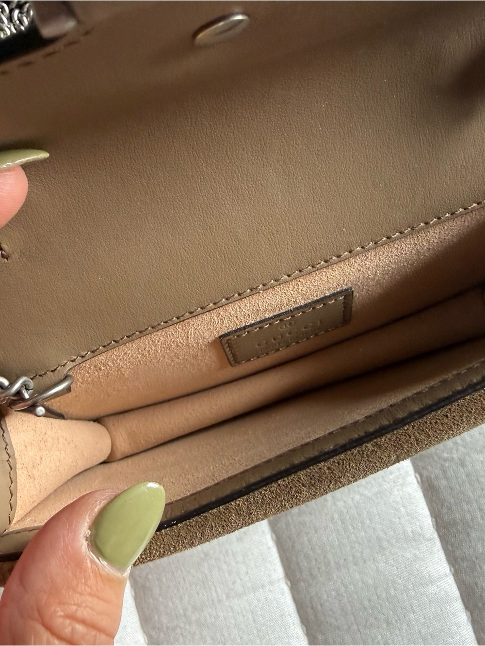 Gucci Beige Monogram Dionysus mini Crossbody with Silver Hardware - Picture 8 of 8